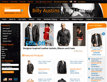Tablet Screenshot of billyaustins.com